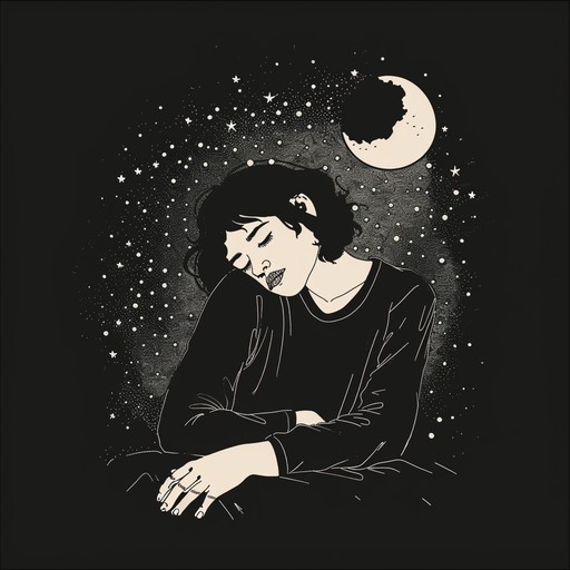 This slow, sparse, and atmospheric track evokes a deep sense of loneliness and despair. The minimal arrangement features a delicate piano melody accompanied by distant, echoing guitar notes and subtle ambient textures. As the song progresses, the emotional weight becomes more intense, with the introduction of mournful cello lines and occasional dissonant chords. The overall mood is one of profound sadness and introspection, inviting the listener to confront their own feelings of loss and isolation.