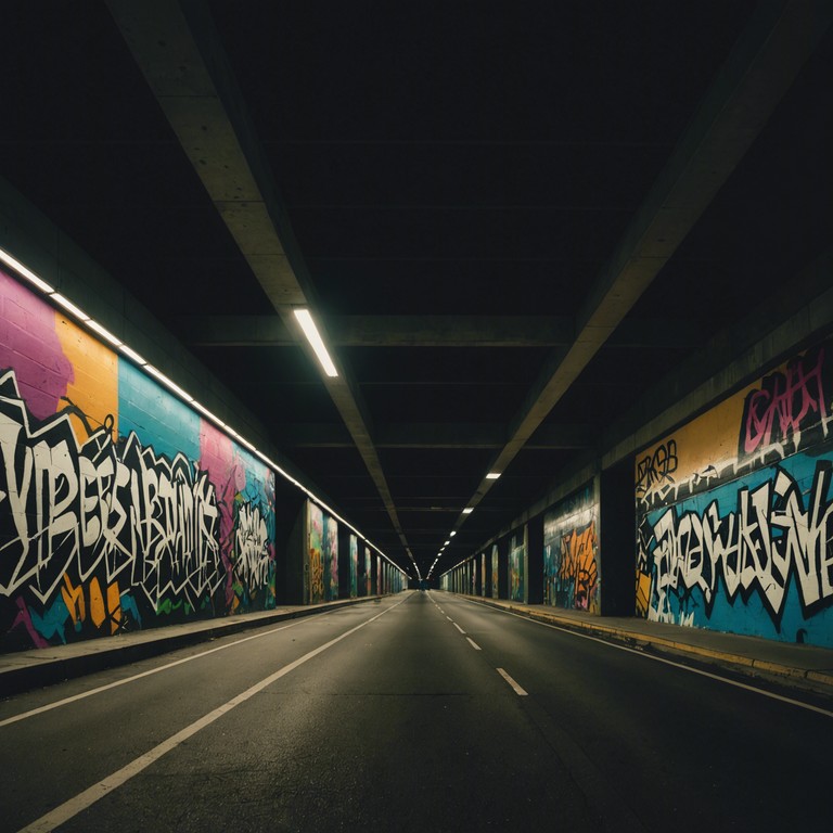 Crafted for the late night cityscape, rumble beneath streets embodies the sonic chaos and the visceral energy found in dark, sweaty underground clubs. This track uses relentless bass and distorted synths to transport the listener into a world of nocturnal rebellion and industrial grunge. It's an aggressive foray into urban dubstep with a raw edge, made to thrill those who crave sonic intensity and complex rhythms.