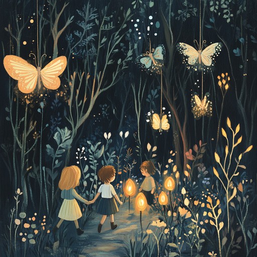 A soft, mystical instrumental that brings to life the whispers of an enchanted woodland, inviting children to explore a world of magic and wonder through soothing melodies.