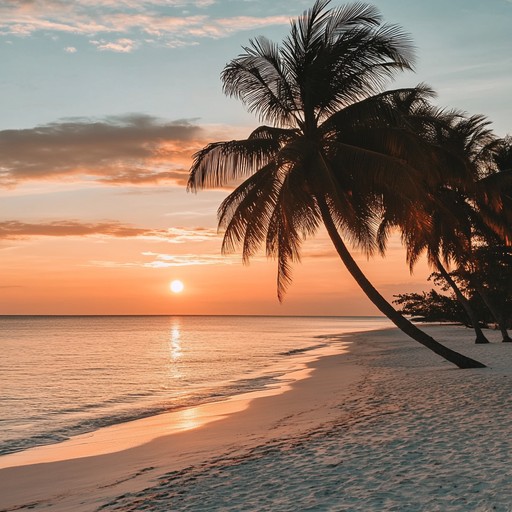 Experience a heartwarming tropical escape as steel drums create an idyllic soundscape, with gentle ocean waves and birds in harmony. Ideal for unwinding, feeling warm breezes, and imagining a serene sunset on an island shore.