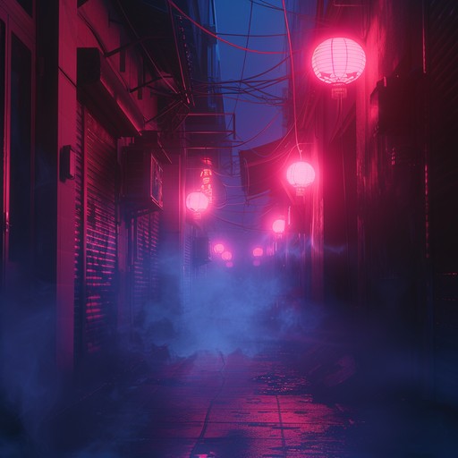 Explore a dark, neon lit world where sinister rhythms and unsettling melodies coexist. Haunting synth patterns mesmerize while eerie beats pulse, crafting a nighttime soundscape of creeping dread and spectral allure.