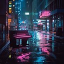 smooth urban rhythms mix with chill swing beats at night