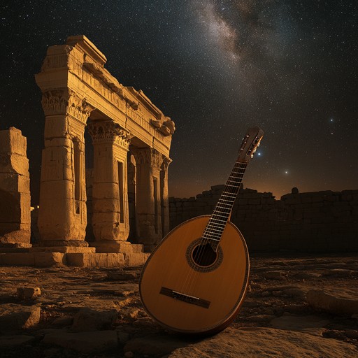 A dark atmospheric instrumental featuring the oud, weaving mysterious melodies that conjure images of moonlit deserts and hidden secrets.