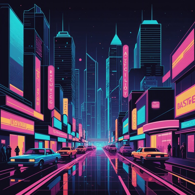 Immerse yourself in this sonic journey where each beat is a reflection of another vibrant city scene, from neon lights to the infinite dance hall illusions, crafting an unbreakable connection between the listener and the heartbeat of the metropolis.