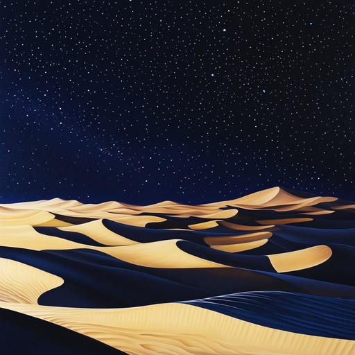 An enthralling instrumental piece combining the haunting tones of the oud with lush electronic atmospheres, evoking a journey across endless sands under starlit skies.