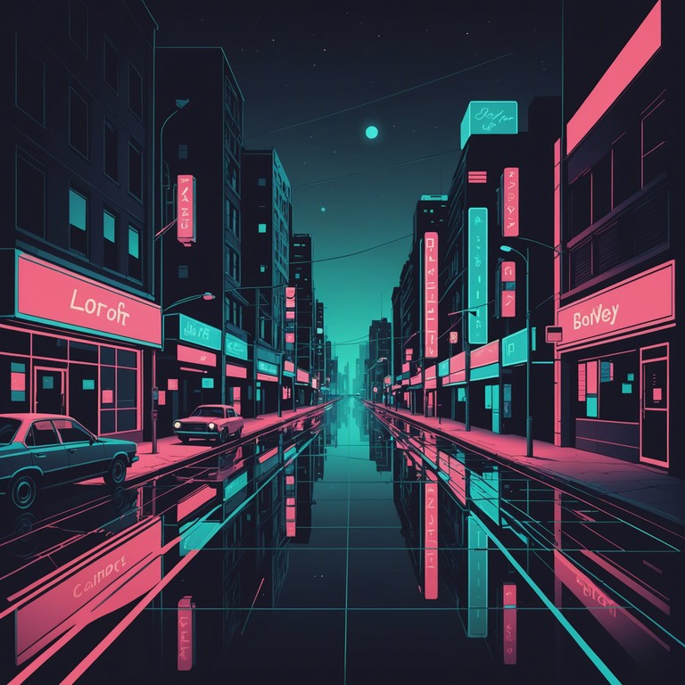 A serene composition featuring subtle rhythms and soft synths that evoke images of a quiet cityscape at night, under a canopy of neon lights. This track blends smooth, flowing melodies with understated beats, creating a peaceful ambiance. Ideal for quiet nights or as a calming backdrop to destress.