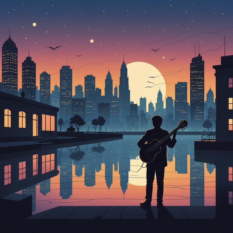 This track blends modern urban sounds with the mystical, ancient tones of the sitar, creating an auditory journey through cityscapes infused with the spirit of old world traditions. The sitar leads a dialogue between the past and the present, modulated by deep synth bass and ambient street sounds that capture the essence of twilight in a bustling city.