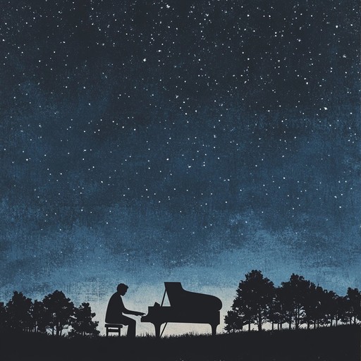 The song weaves intricate piano melodies with deep, brooding undertones, creating an atmosphere of sophisticated darkness. Gentle strings accompany the piano, adding layers of complexity and emotion. The composition builds and recedes like the ebb and flow of nocturnal tides, drawing the listener into a contemplative and haunting journey.