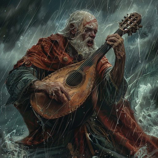 This track showcases a bard's wrath, using passionate lute techniques to evoke the fury and turmoil of medieval skirmishes, instilling the listener with an intense atmosphere.