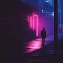 melancholy driving rhythms with ambient, dark synth textures