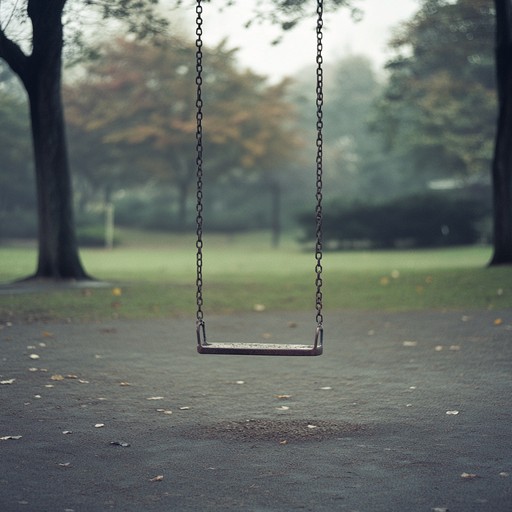 A delicate, whimsical piece capturing the tender solitude of a child's quiet daydreams on an empty playground, blending soft notes with the gentle whispers of imaginary friends. It hints at sadness but weaves hope into its tender strains
