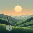 an inspiring bluegrass instrumental capturing nature's peaceful beauty