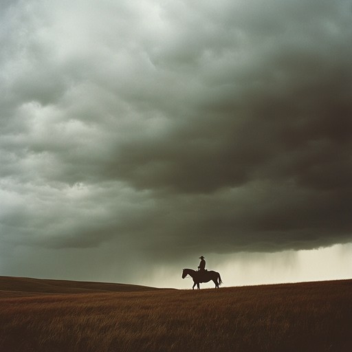 A thrilling instrumental journey through the american heartland, blending haunting dobro melodies with driving acoustic guitar rhythms, evoking images of stormy skies and open plains