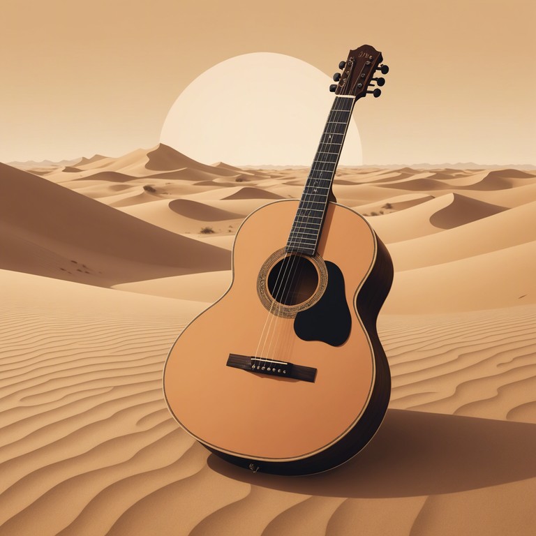 Delve deeper into the heart of the desert with this oud led composition, where each note beckons the listener further into an exploration of mystic dunes and timeless traditions, creating an immersive experience in sound and sensation.