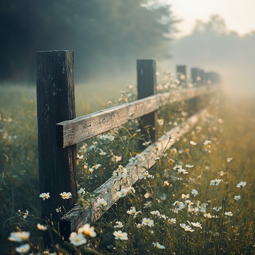 An acoustic guitar driven folk piece that paints a picture of a quiet, sunlit meadow in the countryside. The elegant and serene melodies evoke a deep sense of peace and nostalgia, perfect for reflective moments