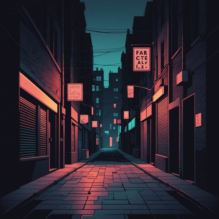 A track that embodies the gritty essence of nocturnal urban landscapes, infused with edgy blues rock. This composition leverages deep electric guitar riffs that cut through the silence of the night, echoing the lifestyle of those who find soleness and reflection in the late hours. The music moves from moody brooding tones to sudden energetic bursts, mimicking the unpredictable nature of city nights.