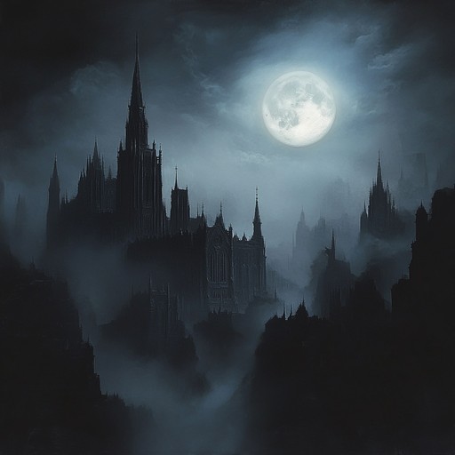 A large scale orchestral piece with powerful pipe organ sweeps combining with dark string arrangements to form a deeply brooding atmosphere. Perfect for storytelling or visualizing secluded, ancient cathedrals and moody mythical settings.