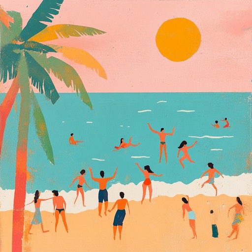 This track captures the essence of a sunny beach party with uplifting, catchy melodies and a toe tapping rhythm. Perfect for carefree fun and dancing, it radiates positive energy and joy, encouraging listeners to let loose and enjoy life under the sun