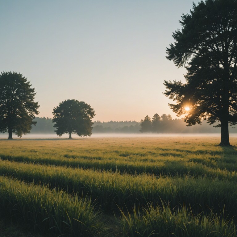 Imagine a lone soldier marching through an expansive, quiet land, the sound of a snare drum echoing softly in the distance. The tune carries a weight of solitude but also an unwavering strength, representing the spirit of determination and inner peace in a vast, open space.