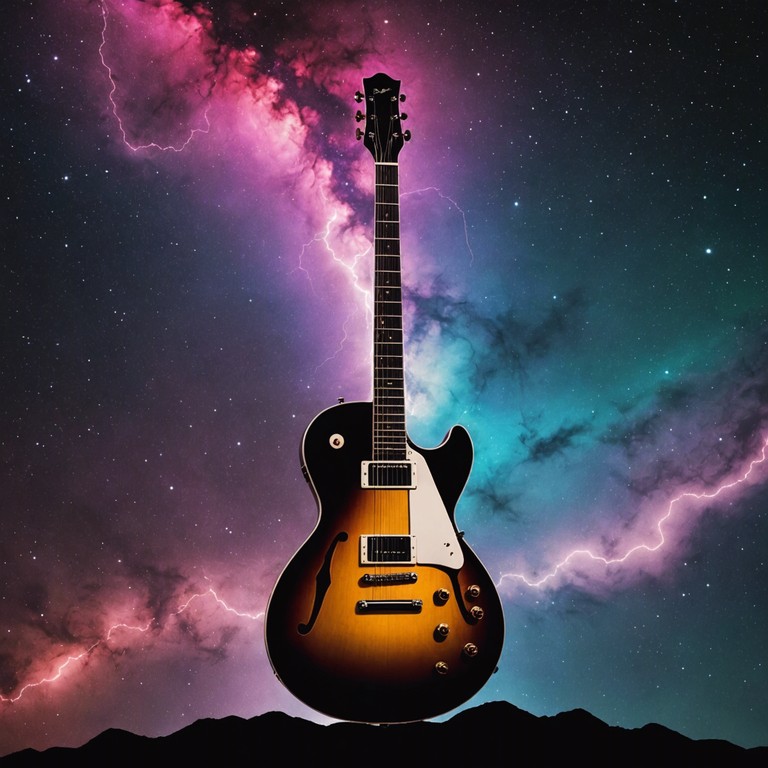 Experience a high octane musical journey mimicking a colossal storm on neptune, with guitars and percussion clashing like the violent winds and vivid lightning of the distant planet. The listener is transported between moments of wild frenzy and hypnotic trance.