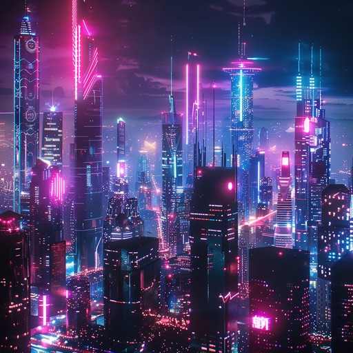 Dive into the electric atmosphere of a neon skyline with a pulsating future bass track that combines funky grooves and dynamic synthlines. Perfect for night drives and energetic vibes.