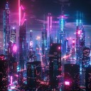 dynamic electronic beat with vibrant futuristic grooves and rhythms