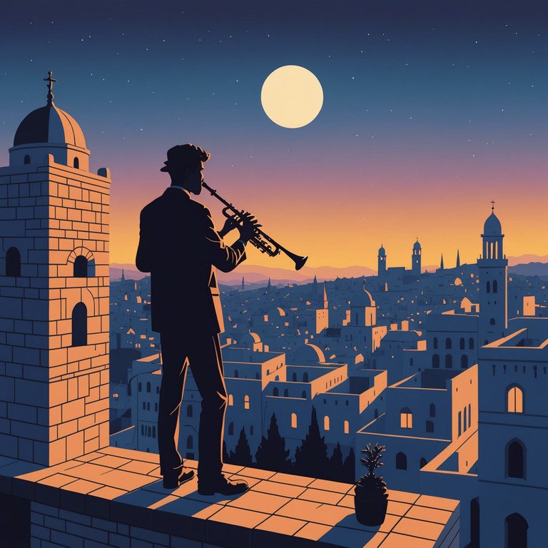 Imagine the bustling, historic streets of jerusalem brought to life through music, embodying a spirit of resilience and raw beauty. This clarinet driven track will journey through landscapes of emotional peaks and valleys, evoking strong connections to heritage while pushing the boundaries of conventional jewish music.