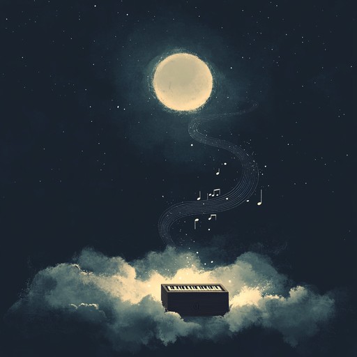 This instrumental piece reimagines a nursery rhyme with dramatic flair, using the delicate tones of a music box. Haunting melodies and ethereal harmonies create an atmosphere of mystery and dreaminess, transporting the listener to a moonlit world where whispers echo through the night.