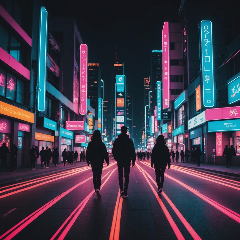 This instrumental track captures the electrifying atmosphere of seoul's vibrant nightlife. Featuring pulsating beats and a rich electronic soundscape, it evokes images of neon lights and crowded dance floors, perfect for any k pop dance mix.