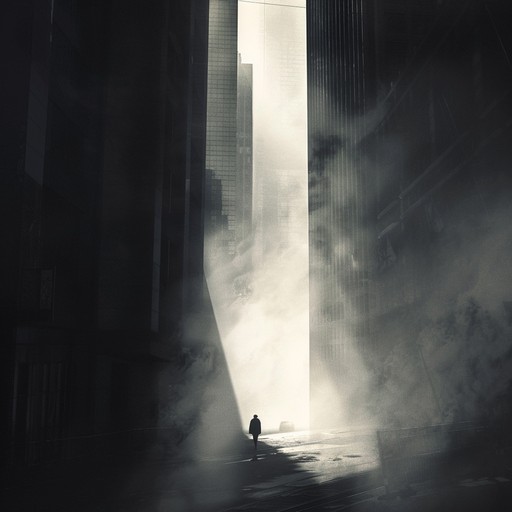 Mournful night streets offers a haunting, introspective voyage through desolate urban environments. Driven by a somber techno rhythm, the track features subtle, brooding synth arrangements and minimalistic atmospheric sounds that evoke a feeling of loneliness and reflection during the tranquil hours of the night.