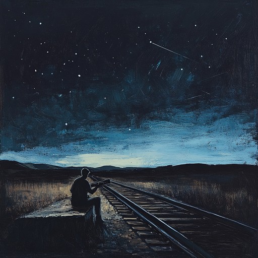 In this track, a solo harmonica bleeds the essence of traditional blues into the quiet of a moonlit night. The sound is both a mourning and a celebration, connecting deeply with the classic themes of travelling, longing, and solitude.