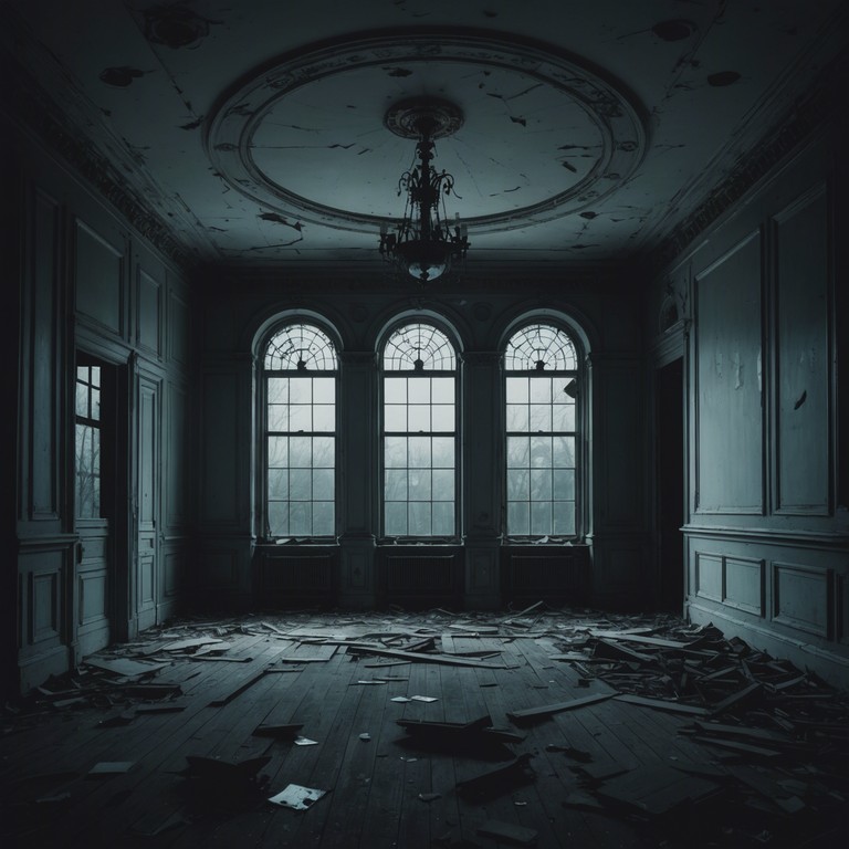 As if exploring an abandoned victorian mansion, each note of the violin reverberates through the expansive halls, telling tales of forgotten pasts and echoing the silent whispers of the unseen.