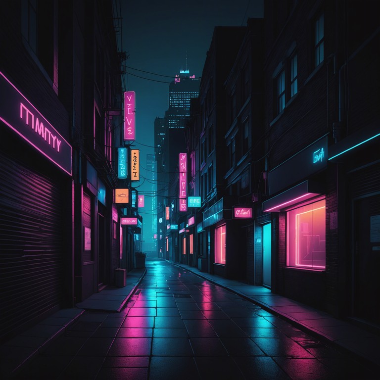 This track melds the shimmer of glam rock with the gritty, rhythmic beats typical of urban landscapes, creating a glamorous yet raw soundscape. Dark alleyways and neon lights are reflected in a musical piece that uses the electric guitar to bridge these juxtaposing worlds.