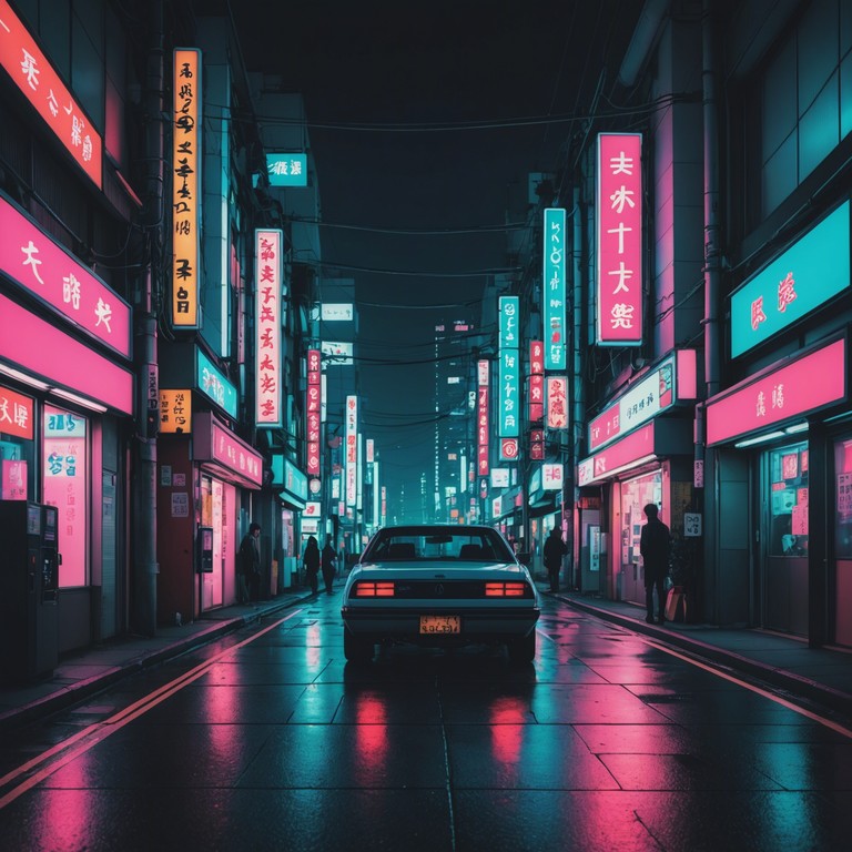 Imagine the bustling streets of tokyo at night, with neon signs flashing and the city alive with energy. This track captures the essence of a vibrant urban environment, blending traditional japanese instruments with modern electronic sounds