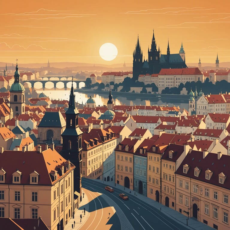 This track encapsulates the essence of a bright new day in prague, driven by an uplifting melody that combines traditional klezmer influences with lively, rhythmic beats. It features the joyful sounds of the clarinet and traditional eastern european percussion, creating a musical narrative that celebrates hope and new beginnings.