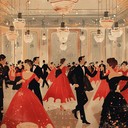 contemporary holiday waltz with enchanting festive ambiance