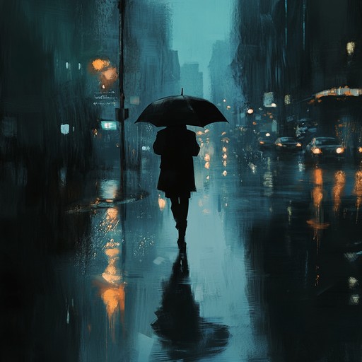 A moving instrumental piece blending tender piano melodies with ethereal violin harmonies, painting a sonic landscape of introspection and longing. The composition takes listeners on an emotional journey through distant memories and unspoken feelings, evoking the serene yet melancholic atmosphere of standing alone in the rain.