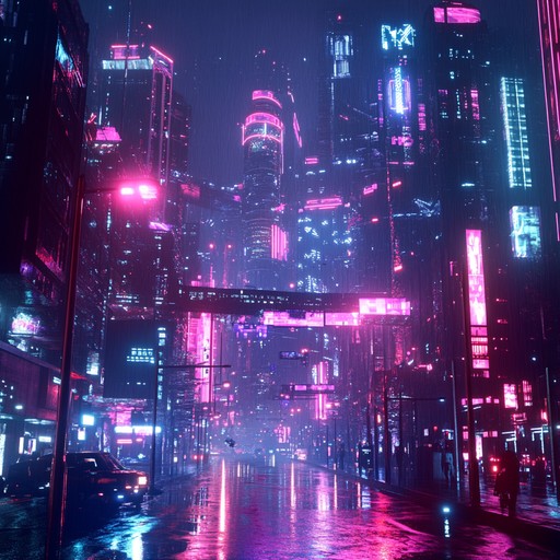 Experience a cosmic journey under neon skies. This track's lively synthesizer grooves and booming basslines reflect the futuristic ambiance. Perfect for capturing the rhythm of a techno metropolis.