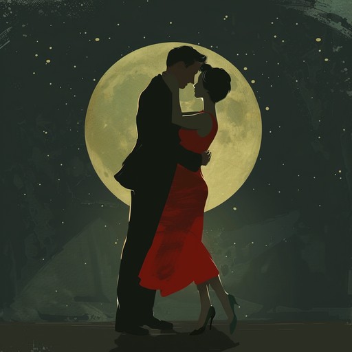 This enchanting tango piece evokes the mysterious allure of a moonlit night, with its seductive melodies and sultry rhythms. The music tells a story of forbidden love and secret passions, as dancers move together in perfect sync, their bodies intertwined in a sensual embrace. The hauntingly beautiful melody is carried by the mournful cry of the bandoneon, while the staccato piano chords and syncopated bass line drive the rhythm forward with an insistent pulse. As the music builds to a dramatic climax, the dancers whirl faster and faster, lost in the intoxicating spell of the tango.