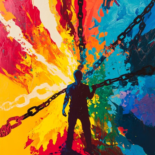 An intense journey of rebellious spirit through psychedelic soundscapes, featuring swirling guitars, pulsating rhythms, and hypnotic melodies that defy convention and ignite the senses.