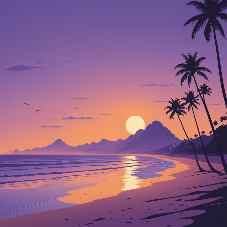 Imagine a serene sunset in rio, where the soft bossa nova rhythms capture the essence of a peaceful evening by the beach. A gentle approach to traditional sounds, providing a modern yet classic interpretation of brazilian music.