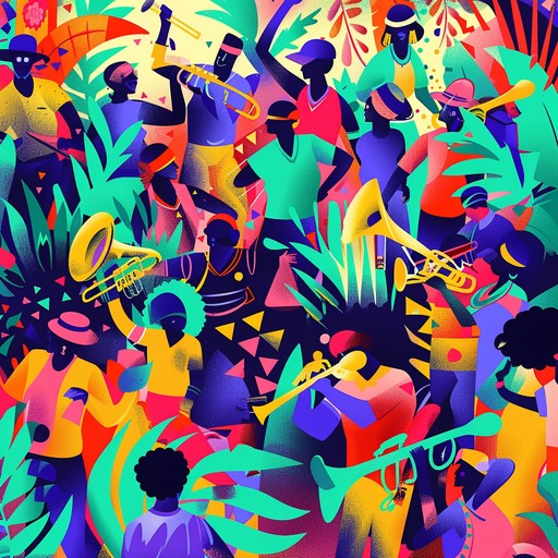 Immerse yourself in an energetic celebration with upbeat rhythms, traditional bulgarian brass sounds, and festive melodies that invite you to dance. This instrumental track captures the lively spirit of a balkan festival, blending vibrant beats with the rich timbre of chalga music, creating a swirling mix that uplifts and energizes.