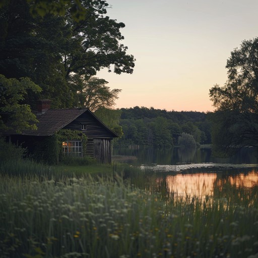 A serene instrumental folk piece that blends delicate fingerstyle guitar with soulful harmonica undertones. The track paints a nostalgic and intimate soundscape, reminiscent of quiet evenings spent by a fireplace, filled with tender reflections and wistful yearnings. Perfect for creating an atmosphere of warmth and introspection.