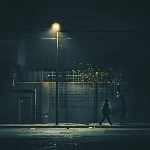 Imagine an empty, softly lit street at midnight. A single piano plays somber, soulful tones that echo off the abandoned cityscape, encapsulating themes of solitude and yearning. This track merges the silence of the night with poignant, introspective music, creating a soundscape that's perfect for solitary reflection or late night contemplation.