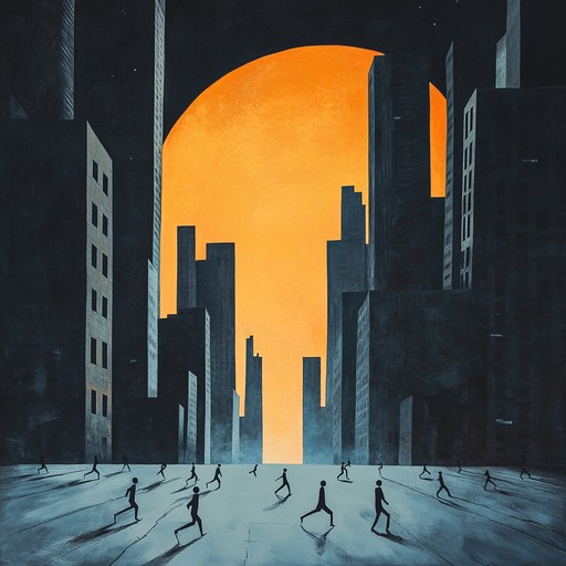 An adrenaline pumping composition that immerses listeners in a high stakes chase. The track features sharp staccato strings, pulsating electronic beats, and unexpected sonic twists, creating a sense of urgency and tension. Imagine a moonlit cityscape, where shadows dance and secrets lurk around every corner. As the piece progresses, the pace quickens, and the intensity rises, leaving you on the edge of your seat with every note.