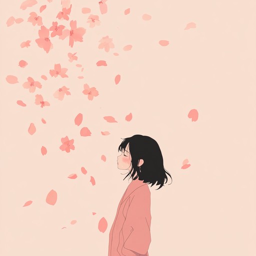 This track embodies the bittersweet essence of an anime's climactic goodbye scene, with sweeping melodies and delicate harmonies capturing the fleeting beauty and lingering sadness of cherished memories. The music opens with a gentle piano, joined by strings that swell and fade like cherry blossoms in the wind, evoking a sense of nostalgia and heartfelt farewell.