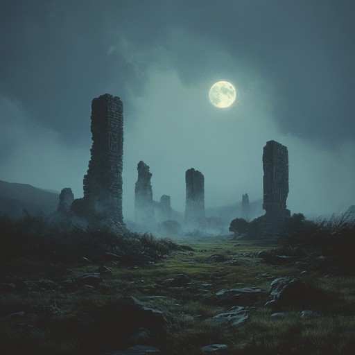 Invoking the spirits of ancient mythology and lost histories, this track paints an auditory picture of forgotten times, blending ambient sounds with the soul stirring depths of a lone flute.