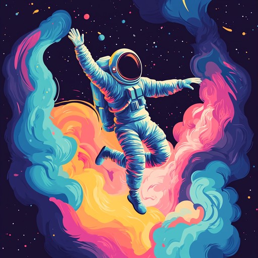 A captivating blend of psychedelic grooves with swirling, spacey effects, taking the listener on an interstellar journey through funky basslines and cosmic synthesizer textures. A perfect fusion for a transcendent auditory experience, evoking a sense of exploring the outer reaches of the galaxy while dancing under distant stars