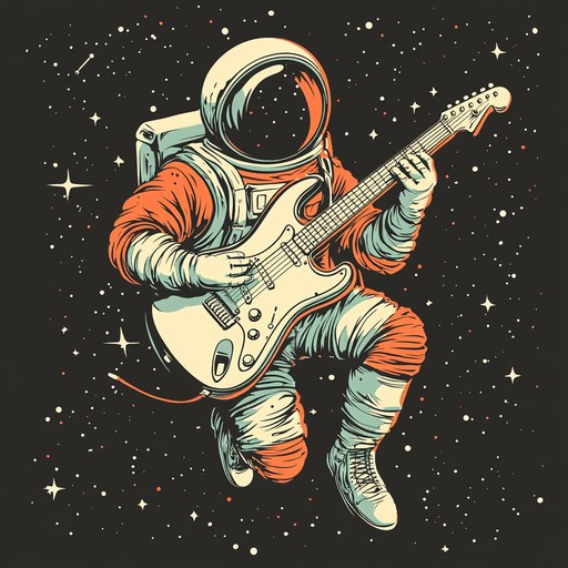 A stunning instrumental track that fuses the driving force of rock with the irresistibly infectious grooves of funk, evoking the excitement and grandeur of a journey through the cosmos.