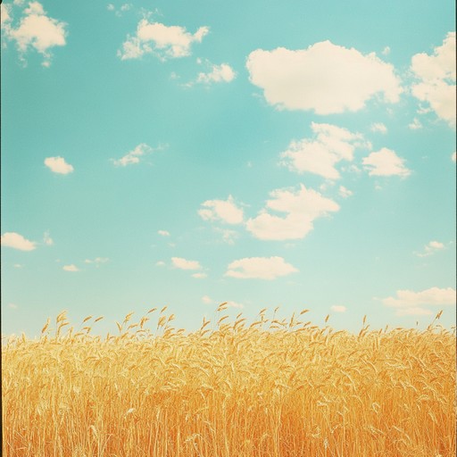 This track recreates the sensation of lying in a sun drenched field during the late 1930s, with melodies that hark back to simpler, blissful times, invoking a deep sense of nostalgia and warmth. Gentle harmonica notes blend with a backdrop of soft winds and distant laughter, capturing the essence of timeless summer days gone by.